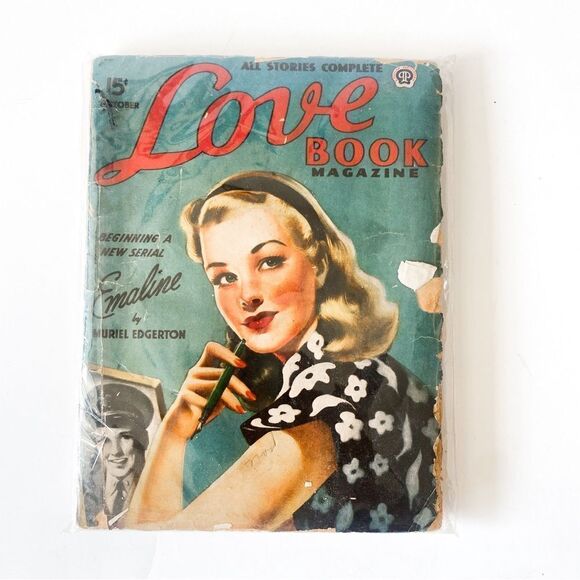 Vintage Magazine Love Book - October, 1945 - High Grade for Collection - Picture 1 of 6